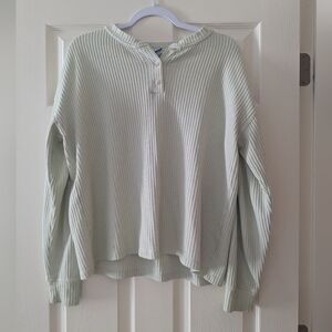 Old Navy Henley Oversized Top